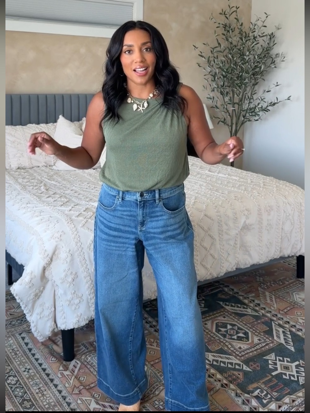 Lane Bryant Wide-Leg Jeans